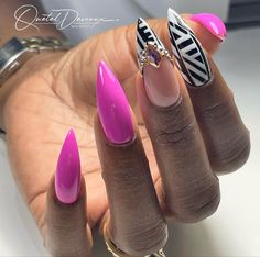 Sagittarius Nails Acrylic, Mail Designs, Stilleto Nails Designs, Nail Decor, Sassy Nails, Ombre Acrylic Nails, Her Nails, Nail Candy