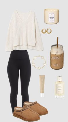 Fall Fits With Leggings, Leggings With Sweater, Cute And Comfy Winter Outfits, Simple Warm Outfits, Cute Outfits For The Cold, Cute Legging Outfits, Cute Comfy Fall Outfits