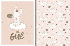 Stock photos, royalty-free images, graphics, vectors & videos Girl Cartoon Characters, Forest Baby, Baby Shower Card, Baby Shower Cards, Bunny Girl, Sims Cc, Cartoon Character, Cute Bunny