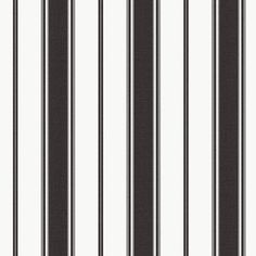 a black and white striped wallpaper with vertical stripes on the bottom half of it