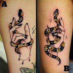 Small Witchy Tattoos, Witchy Tattoos, Small Tattoos Ideas, Acotar Funny, Snake Tattoos, Witch Tattoo