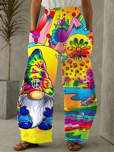 Hippy Gnome, Carnival Dream, Colorful Hummingbird, Rave Concert, Fat Albert, Junk Yard, Pants Gift, Hummingbird Flowers, Vintage Mermaid