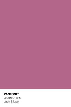 pantone's 2010 color of the year lady slipper is shown in pink