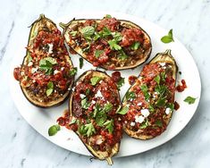 This hearty sausage stuffed eggplant recipe is the perfect weeknight dinner, and will satisfy adults and kids alike. Ground Sausage Recipes, Oregano Recipes, Spicy Sausage Pasta, Creamy Mustard Sauce, Stuffed Eggplant, Small Eggplant, Italian Sausage Recipes, Sausage Bake, Sausage Recipe