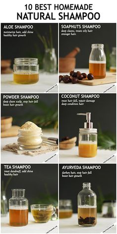 Natural Shampoo Recipes, Homemade Natural Shampoo, Diy Shampoo Recipe, Coconut Shampoo, Shampoo Recipe, Soap Nuts, Homemade Shampoo, Diy Shampoo, Organic Shampoo