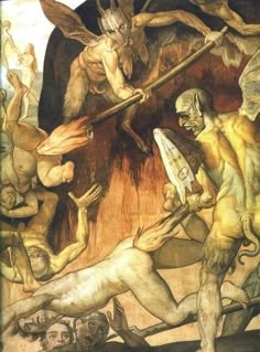 Hell Paintings, Arte Dark, Giger Art, Giorgio Vasari, Apocalypse Art, Arte Alien, Ange Demon, Blood Art, Occult Art