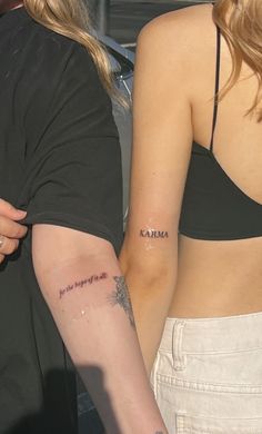 Taylor swift tatoo 
Karma 
For the hope of it all Mom And Daughter Taylor Swift Tattoos, Taylor Swift Word Tattoo, Mini Tattoos Taylor Swift, Taylor Swift Tatoos Lyrics, Lyric Tattoos Taylor Swift, Taylor Swift Tattoo Ideas Small 1989, Taylor Swift Friendship Tattoos