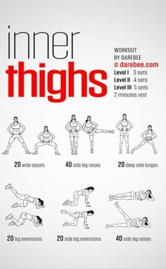 an exercise poster with instructions to do the same exercises for each individual's body