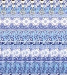 an abstract blue and white pattern is shown