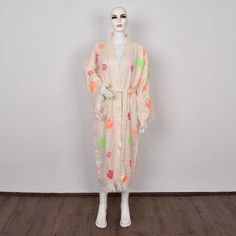 Embrace effortless elegance with my beautifully crafted muslin kimono, available in the versatile M/L size. Whether you're unwinding at home or heading out for a relaxing day at the beach, this kimono promises to elevate your style and comfort. 🌟 Sophisticated Comfort: Designed with both elegance and ease in mind, my muslin kimono offers a flattering fit for a range of body types. Its M/L size ensures a comfortable and graceful silhouette, making it a staple for your wardrobe. 🌿 Premium Muslin Traditional Summer Wedding Kimono, Bohemian Long Wedding Robe, Cream Long Kimono For Summer, One-size Beige Kimono For Vacation, One Size Beige Kimono For Vacation, Traditional Beige Kimono For Beach, Traditional Beige Kimono For Vacation, Beige One Size Kimono For Vacation, White Long Robe For Beach Cover-up