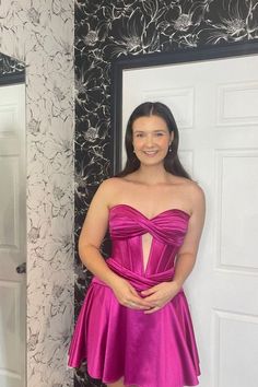 #HomecomingDressGoals #HocoDresses #HomecomingFashion #Prom2024Style #PinterestHocoInspo Pink Sleeveless Corset Dress For Prom, Strapless Sleeveless Dress With Corset Back For Prom, Sleeveless Ruched Bodice Corset For Party, Glamorous Sleeveless Mini Dress With Ruched Bodice, Sleeveless Fitted Bodice Mini Dress For Prom, Strapless Mini Dress With Ruched Bodice For Prom, Sleeveless Mini Dress With Fitted Bodice For Prom, Pink Sleeveless Mini Dress With Lined Bodice, Sleeveless Mini Dress With Lined Bodice For Homecoming