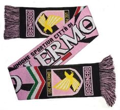 Football Memorabilia, Football Kits, Design Graphique, Football Fans, Sports Memorabilia, Palermo, Scarfs