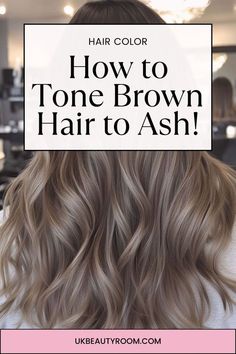 Dark Ash Hair Color, Brassy Brunette, Toner For Brown Hair, Tone Brown Hair, Light Ash Brown Hair Color, Cool Tone Brown Hair, Ash Brown Hair With Highlights, Medium Ash Brown Hair, Diy Hair Toner