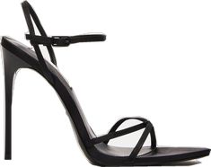 Sleek Evening Heels With Straps, Sleek Strapped Evening Heels, Sleek Strapped Heels For Evening, Sleek Party Sandals With Straps, Elegant Strapped Heels For Date Night, Sleek Strappy Sandals For Party, Evening Heels With Straps And Open Heel, Sleek Strapped Sandals For Party, Sleek Strappy Heels For Date Night