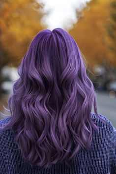 90+ Creative Purple Hair Color Ideas Dimensional Purple Hair, Smoky Purple Hair, Dusty Purple Hair, Mane Magic, Color Ideas For Brown Hair, Haircolor Ideas, Ideas For Brown Hair