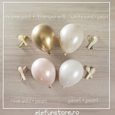 🎈 Baloane de latex, descoperă colecția completă:❤️ https://elefunstore.ro/99-baloane-latex-culori 🌹 Birthday Martini, Pearl Balloons, Balloon Shades, Balloon Words, Wedding Decorations On A Budget, Birthday Balloon Decorations