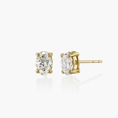 Safety PolicyCare InstructionsThese Oval Diamond Stud Earrings 0.6 CT - 14k Yellow Solid Gold exude timeless style and elegance. Made with the finest materials, each earring is set with a 0.3 ct Diamond, they're designed to last in your collection. These pieces are so versatile that you will have no trouble pairing them with any outfit!14k Yellow Solid Gold: 14k Yellow Solid Gold is a timeless metal. It keeps its look forever without oxidizing or changing its color, making it a must-have in your Color Making, Leather Jewelry Box, Traditional Diamond, Diamond Stud Earrings, Oval Cut Diamond, Diamond Stud, Work Clothes, Oval Diamond, Diamond Stone