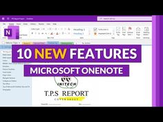 the top 10 new features in microsoft's latest one - pager tool, which is