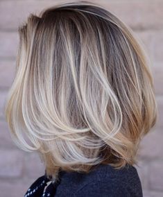 Modern Bob Hairstyles, Short Hairstyle Ideas, Trendy Hairstyle, Bob Hairstyles For Fine Hair, Hair Flip, Short Hairstyle, Cut Hair, Bob Haircuts, Blonde Ombre