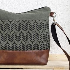 Green bag medium size waxed crossbody bag purse aztec print | Etsy Canvas Hobo Bag, Waxed Canvas Bag, Brown Leather Purse, Vegan Bag, Handpainted Bags, Painted Bags, Grey Bag, Vegan Bags, Aztec Pattern