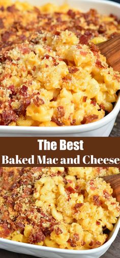 the best baked macaroni and cheese casserole