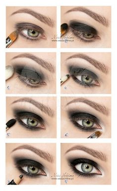 2000 Smokey Eye, 2000s Emo Makeup Looks, Emo Makeup 2000s Tutorial, Emo Night Makeup, Dark Makeup Hooded Eyes, Emo Makeup Looks 2000s, 2000s Goth Makeup, 2000s Emo Makeup, Emo Makeup 2000s