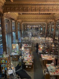 a large room filled with lots of books