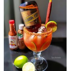 TITO'S MICHELADA 3 oz (90 ml) Clamato Cocktail 12 oz (360 ml) Bottle Negra Modelo Beer Kikkonan Soy Sauce Tajin Chile Powder Salt Juice of 1 Large Fresh Lime Ice Garnish: fresh lime wedge, Tamarind Lollipop (mexican candy ) saladitos(salted Apricot) 1. Salt the rim of a large, frosted glass with the coarse salt and tajin. 2. Fill the glass halfway with ice and then add the lime juice. Add dashes kikkoman soy sauce, lime juice, salt, clamato juice and top with beer. 3. Garnish with a lime wedge. Tipsy Bartender Drinks, Shots Alcohol Recipes, Michelada Recipe, Modelo Beer, Bartender Drinks, Healthy Paleo Recipes