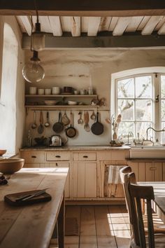 the kitchen is clean and ready for us to use in the day time as much as possible