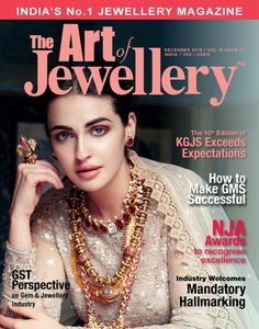 The Art of Jewellery is India\'s No. 1 business magazine on the jewellery trade and industry. A one-stop source of cutting-edge information for the Gems and Jewellery sector, it is reputed for its focused content, high editorial standards, creative design, rich imagery and state-of-the-art printing. Now in 14th year of publishing, it has won many awards and rich accolades for its contribution to the jewellery industry and trade. It is widely recognized by readers, advertisers, and the jewellery Ring Artwork, Jewellery Magazine, Magazine Cover Ideas, Jewellery Exhibition, Jewelry Magazine, Business Magazine, Digital Magazine, Magazine Cover, No 1