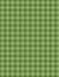 a green and black plaid pattern