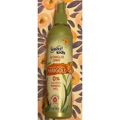 Suave Kids Detangler Spray With 100% Natural Marigold 10 Fl Oz - 0% Sulfates, Parabens & Dyes. Brand New Suave Kids Detangler, Wooden Hair Brush, Babo Botanicals, Curl Enhancer, Detangling Hair Brush, Detangler Spray, Baby Bath Time, Cute Girls Hairstyles, Baby Shampoo