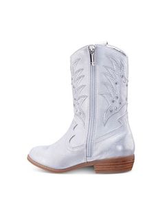 Nina Girls' Fillian T Cowgirl Boots - Toddler Big Kid, Cowgirl Boots, Big Kids, Metallic Silver, Pick Up, In Store, Buy Online, Boots, Heels