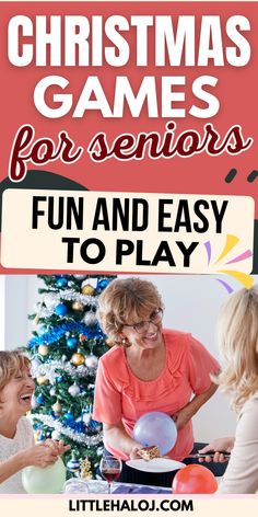 christmas games for seniors fun and easy to play