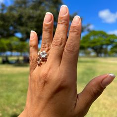 The Plumeria line is inspired by exotic Plumerias which are found blooming on every Hawaiian Island. Evoke the unique fragrance found in these beautiful blossoms and rediscover memories in Paradise with our Plumeria Collection. Plumeria Design Ring 14k Yellow Gold, 14k Rose Gold and 14k White Gold 12mm Natural Diamond: 0.05 CTW Ring Size 7 Additional sizes available upon request. Contact us for assistance Prices may vary by size. Locally Made in Hawaiʻi Forever Guarantee (Lifetime Warranty on th Elegant Blossom Jewelry For Anniversary, Delicate White Jewelry For Proposal, Elegant Blossom Color Rings For Gifts, Elegant Blossom Colored Rings For Gift, Elegant Blossom-colored Rings For Gifts, Luxury White Flower Promise Ring, Elegant Flower Shaped Promise Jewelry, Elegant Flower-shaped Promise Jewelry, Elegant Flower Shaped Jewelry For Promise