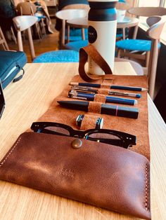 Leather Pencil Pouch, Leather Pen Holder, Leather Pen Case, Pen Gift, Watch Straps, Pencil Pouch, Pen Case, Pen Holder, Pen Holders