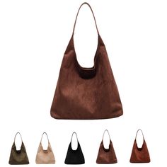 PRICES MAY VARY. 【Suede Hobo Bags】The Suede Hobo Bags is made of faux suede leather, which is wear-resistant and good in texture, durable to use. 【Large Capacity】The Suede Hobo Bags Size is 14.17x12.2x5.12inch. The storage space of this corporate office bag is roomy for your daily belongings. You can easily take your iPad, cell phone, wallet, makeup, etc. with you.The product includes a tote bag and a matching organizer bag. 【All-match Style】The Suede Hobo Bags is suitable for matching various s Brown Suede Shoulder Bag With Large Capacity, Suede Rectangular Hobo Bag For Shopping, Rectangular Suede Hobo Bag For Shopping, Rectangular Suede Hobo Shopping Bag, Rectangular Suede Bucket Bag For Shopping, Suede Rectangular Bucket Bag For Shopping, Suede Bags With Large Capacity For Daily Use, Large Capacity Brown Suede Bag, Large Capacity Rectangular Suede Shoulder Bag