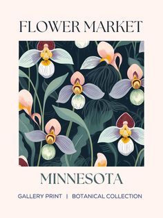 the flower market minnesota gallery print botanical collection