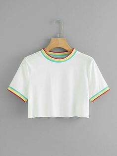 Womens Clothes, Fashion Mode, Crop Tee