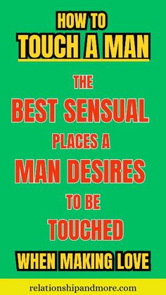 Looking for quotes and tips on where to touch him? You're in the right spot! From deep love caresses to fiery touches, learn it all! Things to do to your man to drive him wild #SensitiveMen #TurnHimOn #SeductiveTips Crave You Quotes, Signs Guys Like You, Crossing Boundaries, Sensitive Men, Happy Marriage Tips, Scared To Love, Easy Love Spells, Turn Him On