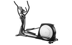 an exercise bike on a white background