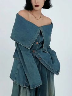 This is perfect for those who are looking for a clothing for a good price. It is fashionable, stylish, and it will look great on anyone who wears it. Do you wanahavit? SIZE S:bust:80cm,waist:74cm,sleeve length:63cm,length:61cm M:bust:84cm,waist:78cm,sleeve length:64cm,length:62cm L:bust:88cm,waist:82cm,sleeve length:65cm,length:63cm Note: 1 inch = 2.54 cm, 1 cm = 0.39 inch Measurement by hands allow 2-3cm errors which is normal Trendy Long Sleeve Denim Blue Top, Chic Long Sleeve Summer Denim Jacket, Trendy Long Sleeve Denim Blue Blouse, Trendy Long Sleeve Denim Top, Trendy Washed Blue Denim Blouse, Trendy Long Sleeve Denim Top For Spring, Chic Washed Blue Denim Top For Fall, Summer Long Sleeve Denim Top, Blue Denim Top For Fall Day Out