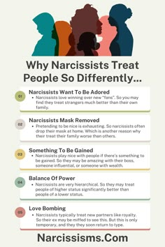 an info sheet describing the dangers of narcissists'treat and how to use it