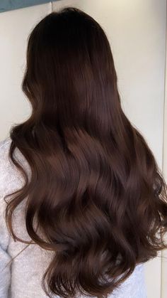 Warm Brown Hair, Dark Brunette Hair, Hair Color Chocolate, Brown Hair Balayage, Remy Human Hair Extensions