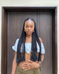 Black Women Weave Hairstyles, Short Hair Black, Pelo Afro, Cornrow Hairstyles, African Braids Hairstyles, Braided Hairstyles For Black Women, Long Braids, Box Braids Hairstyles, Braids For Black Hair