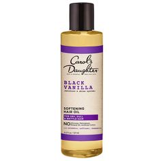 Carols Daughter Black Vanilla Softening Hair Oil For Dry Dull Hair 127ml Carols Daughter Black Vanilla Softening Hair Oil For Dry Dull Hair 127ml Carols Daughter Black Vanilla Softening Hair Oil is expertly crafted to revive dry, dull hair, giving it a natural shine and smoothness. This lightweight hair oil is infused with a blend of nourishing ingredients that penetrate deeply to soften and hydrate your hair without leaving it greasy. Key Features: Softening: Instantly softens hair, making it more manageable. Hydrating: Provides essential moisture to dry, dull hair. Shine Enhancement: Adds a natural, healthy-looking shine. Lightweight Formula: Non-greasy and absorbs quickly into the hair. Fragrance: Infused with a delightful black vanilla scent. Detailed Benefits: Moisturizes: Deeply hydr Oil For Dry Hair, Hair Oil For Dry Hair, Best Hair Oil, Low Porosity Hair Products, Natural Balance