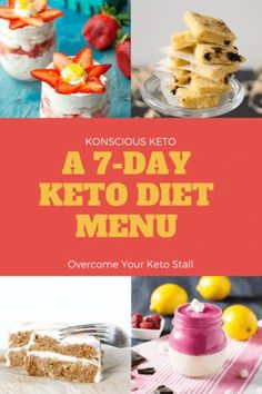 Low Calorie 7-Day Keto Meal Plan For Fat Loss | Konscious Keto Keto Menu, Baking Soda Beauty Uses, Diet Breakfast Recipes, Ketogenic Diet Meal Plan, Keto Diet Menu, Diet Vegetarian