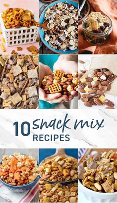 the top ten snack mix recipes