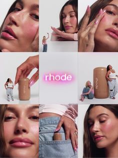 Rhode Lip, Lip Treatments, Celebrity Skin Care, Beauty Marketing, Glowing Skincare, Cosmetic Design, Vegan Skincare, Beauty Photos