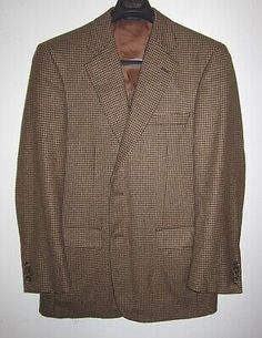 ad eBay - BROOKS BROTHERS GOLDEN FLEECE Madison 100% Cashmere Blazer Jacket 40 R - Buy Now, click the link (eBay) Luxury Wool Sport Coat With Long Sleeves, Luxury Brown Tweed Jacket With Long Sleeves, Luxury Long Sleeve Wool Sport Coat, Designer Brown Wool Blazer, Designer Wool Sport Coat For Winter, Brown Long Sleeve Formal Outerwear, Formal Long Sleeve Brown Outerwear, Designer Wool Sport Coat With Long Sleeves, Tailored Long Sleeve Brown Sport Coat